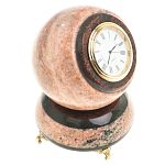 Часы настольные в виде шара из натурального камня Ball Stone Clock варинант исполнения - 2 | Loft Concept в Нижнем Новгороде