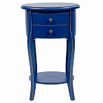 Синяя тумба на фигурных ножках Shelby варинант исполнения - 1 | Loft Concept в Нижнем Новгороде