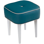 Квадратный мягкий пуф на белых ножках Winton Pouf Square варинант исполнения - 13 | Loft Concept в Нижнем Новгороде