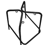 Барный стул со спинкой и подлокотниками на 4-х металлических ножках Douglas Rhombus Серый Велюр варинант исполнения - 6 | Loft Concept в Нижнем Новгороде