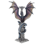 Подсвечник в виде Дракона Grey Blue Dragon Candlestick варинант исполнения - 4 | Loft Concept в Нижнем Новгороде