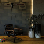 Гипсовая 3D Панель M-08 варинант исполнения - 2 | Loft Concept в Нижнем Новгороде