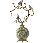 Бронзовый подсвечник Птичий рай Flora варинант исполнения - 1 | Loft Concept в Нижнем Новгороде