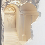 Встраиваемый в стену гипсовый светильник под покраску в античном стиле Antiquity Athena варинант исполнения - 9 | Loft Concept в Нижнем Новгороде