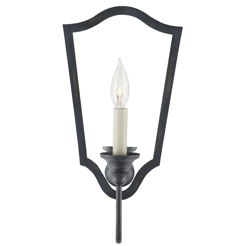 Бра для ванной Black Minimalist Sconce Черный в Нижнем Новгороде | Loft Concept 