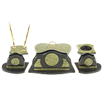 Настольный письменный набор из змеевика из 7-ми элементов Successful Leader варинант исполнения - 3 | Loft Concept в Нижнем Новгороде