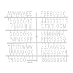 Доска для заметок Upcoming Events варинант исполнения - 3 | Loft Concept в Нижнем Новгороде