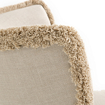 Кресло с декором бахрома Linen Fringe Chair Beige варинант исполнения - 5 | Loft Concept в Нижнем Новгороде