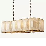 Люстра с абажуром из прямоугольных мраморных панелей Calling to Shine варинант исполнения - 3 | Loft Concept в Нижнем Новгороде