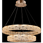 Люстра на 2 кольца с текстурной огранкой Reflection of Reality варинант исполнения - 5 | Loft Concept в Нижнем Новгороде