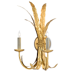 Бра с каркасом в виде пучка золотых перьев Bunch of Feathers варинант исполнения - 2 | Loft Concept в Нижнем Новгороде