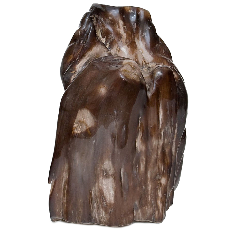 Аксессуар для интерьера из окаменелого дерева Rock Petrified Wood Statuette Коричневый в Нижнем Новгороде | Loft Concept 