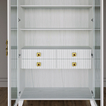 Дизайнерский шкаф витрина Elsa Dreams White с 4-мя ящиками варинант исполнения - 6 | Loft Concept в Нижнем Новгороде