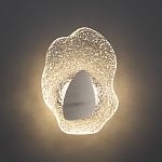 Бра с рельефным волнообразным стеклянным плафоном и вставкой из мрамора Liquid Stone варинант исполнения - 9 | Loft Concept в Нижнем Новгороде