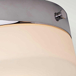 Потолочный светильник для ванных комнат с цилиндрическим плафоном из опалового стекла Elstead Lighting варинант исполнения - 2 | Loft Concept в Нижнем Новгороде