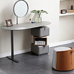 Консоль с зеркалом и  3-мя вращающимися ящиками Eloida варинант исполнения - 5 | Loft Concept в Нижнем Новгороде