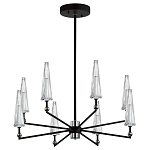 Люстра с прозрачными плафонами из стекла Umbrella варинант исполнения - 1 | Loft Concept в Нижнем Новгороде