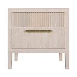 Прикроватная Тумбочка Primo с двумя ящиками Светлый дуб варинант исполнения - 7 | Loft Concept в Нижнем Новгороде