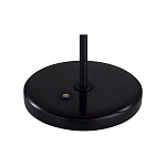 Настольная лампа черного цвета с круглым основанием и длинным прямым плафоном Trumpet tube варинант исполнения - 3 | Loft Concept в Нижнем Новгороде