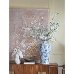 Ваза фарфоровая высокая с синими цветочными мотивами Independence варинант исполнения - 4 | Loft Concept в Нижнем Новгороде