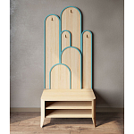 Вешалка «Байома» варинант исполнения - 1 | Loft Concept в Нижнем Новгороде