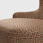 Мебельная ткань Шенилл терракотовый цвет 142 см T4-58 варинант исполнения - 9 | Loft Concept в Нижнем Новгороде