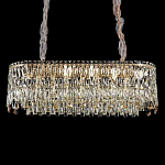 Люстра овальная с хрустальными подвесками Roul Crystal Light варинант исполнения - 2 | Loft Concept в Нижнем Новгороде