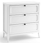 Комод с 3-мя ящиками белый Silva White Chest of Drawers варинант исполнения - 2 | Loft Concept в Нижнем Новгороде