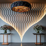 Гипсовая 3D Панель CRYSTAL SYMPHONY A варинант исполнения - 1 | Loft Concept в Нижнем Новгороде