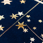 Обои с вышивкой ручной работы Cosmos Original colourway on velvet варинант исполнения - 4 | Loft Concept в Нижнем Новгороде