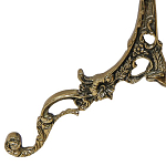 Стол бронзовый круглый с мраморной столешницей Coffee De Bronze варинант исполнения - 2 | Loft Concept в Нижнем Новгороде