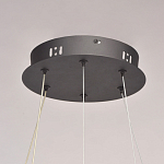 Люстра с двумя кольцами черного цвета с хрустальными элементами QUARTZ CRYSTAL варинант исполнения - 15 | Loft Concept в Нижнем Новгороде