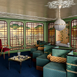 Обои ручная роспись The Plain of Musashi Original colourway on painted Xuan paper with gold ombre варинант исполнения - 1 | Loft Concept в Нижнем Новгороде