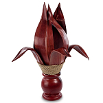 Настольная лампа красная INDONESIAN LAMPS варинант исполнения - 1 | Loft Concept в Нижнем Новгороде