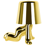 Настольная лампа фигурная цвета золото с гладким абажуром Высота 17 см Sophia варинант исполнения - 4 | Loft Concept в Нижнем Новгороде