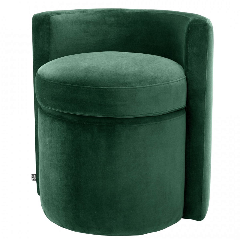 Кресло Eichholtz Stool Arcadia dark green Зеленый в Нижнем Новгороде | Loft Concept 