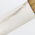 Бра для ванных комнат вертикальное с вытянутым плафоном из алебастра Hinkley варинант исполнения - 6 | Loft Concept в Нижнем Новгороде