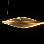 Люстра линейная с изогнутым плафоном Wave Line варинант исполнения - 7 | Loft Concept в Нижнем Новгороде