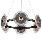 Люстра с плафонами из фактурного двойного стекла Heterochromia варинант исполнения - 2 | Loft Concept в Нижнем Новгороде