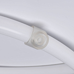 Люстра белого цвета с тремя изогнутыми светодиоидными плафонами Luke Lampco Tracer Lamp варинант исполнения - 6 | Loft Concept в Нижнем Новгороде