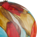 Настольная лампа разноцветная с овальным тканевым абажуром Abstraction варинант исполнения - 1 | Loft Concept в Нижнем Новгороде