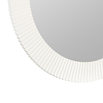 Зеркало в круглой фактурной раме Mirror Modern Texture белое варинант исполнения - 2 | Loft Concept в Нижнем Новгороде