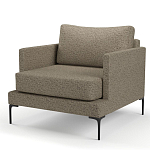 Мебельная ткань Шенилл коричневый цвет 138 см T4-28 варинант исполнения - 7 | Loft Concept в Нижнем Новгороде