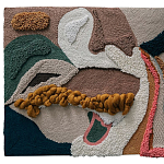 Тканый вручную текстильный гобелен Orchid варинант исполнения - 3 | Loft Concept в Нижнем Новгороде