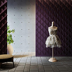 Гипсовая 3D Панель ORIGAMI варинант исполнения - 1 | Loft Concept в Нижнем Новгороде