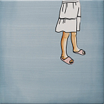 Плитка с узором Девочка единорог варинант исполнения - 4 | Loft Concept в Нижнем Новгороде