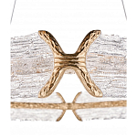 Люстра кольцевая с текстурным природным рисунком IceFlame варинант исполнения - 1 | Loft Concept в Нижнем Новгороде