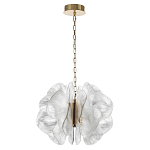 Люстра с крупными рельефным декором в виде лепестков 60 см Ethereal Bloom варинант исполнения - 2 | Loft Concept в Нижнем Новгороде