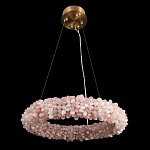 Люстра кольцевая с частичками натурального горного хрусталя Crystal Shimmer варинант исполнения - 3 | Loft Concept в Нижнем Новгороде