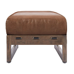 Банкетка Duncan винтажная коричневая кожа варинант исполнения - 2 | Loft Concept в Нижнем Новгороде